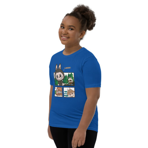 POP MART Labubu Printing Youth Short Sleeve T-Shirt P1-3 - Image 20