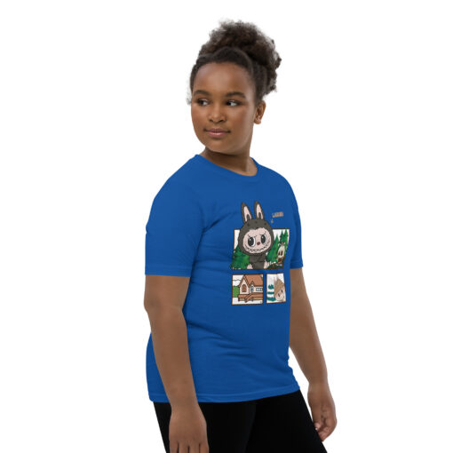 POP MART Labubu Printing Youth Short Sleeve T-Shirt P1-3 - Image 21
