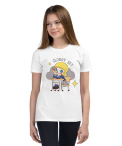 POP MART Labubu Pringting Youth Short Sleeve T-Shirt P2-1