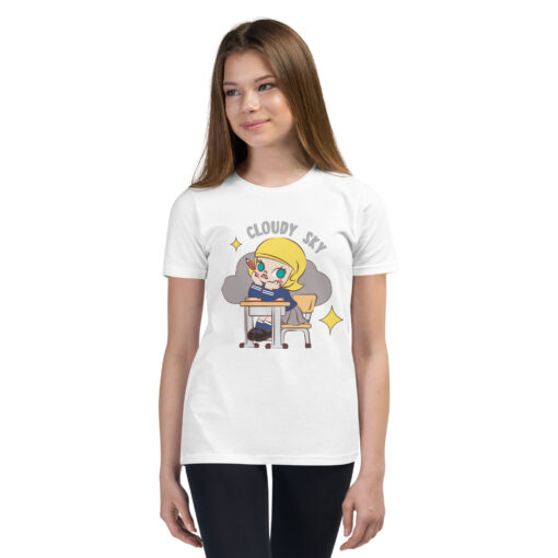POP MART Labubu Pringting Youth Short Sleeve T-Shirt P2-1