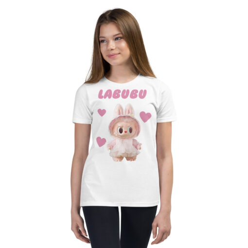 POP MART Labubu Printing Youth Short Sleeve T-Shirt P1-171 - Image 17