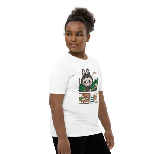 POP MART Labubu Printing Youth Short Sleeve T-Shirt P1-3 - Image 51
