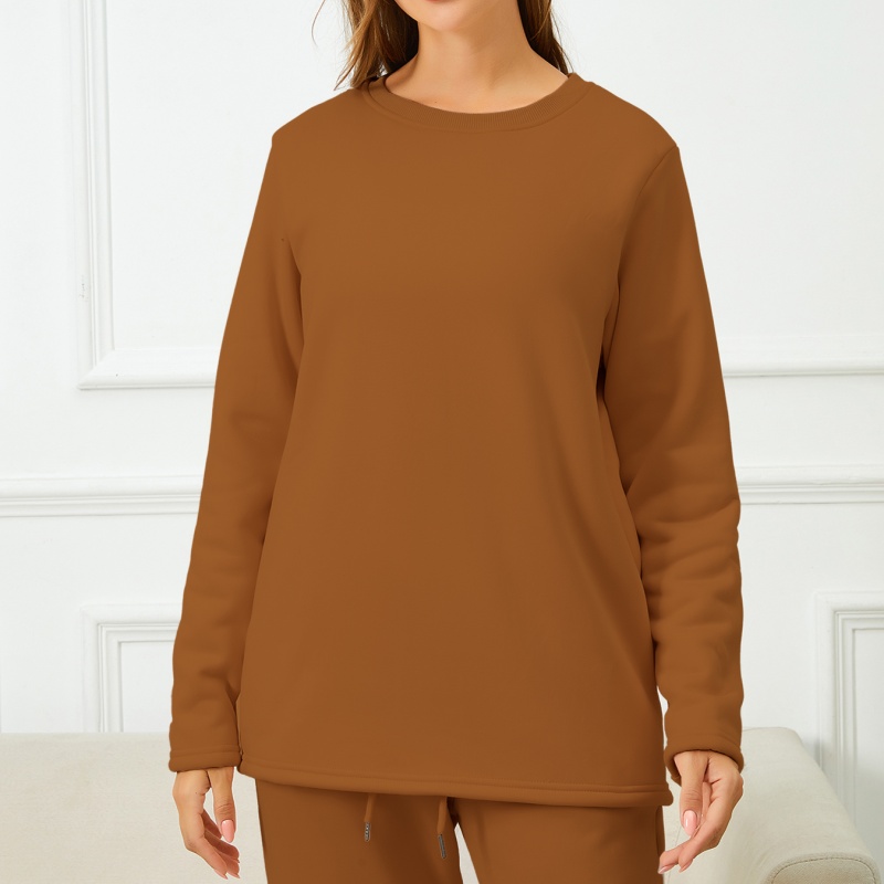 Women's long fleece blouse - Image 5
