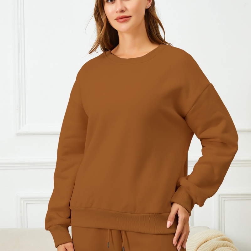 Women's lambskin round-neck coat - Image 4