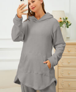 Autumn and winter hooded loungewear