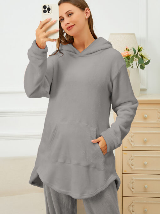 Autumn and winter hooded loungewear