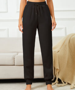 Women's lambskin trousers