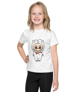 POP MART Labubu Printing Kids crew neck t-shirt P3-71