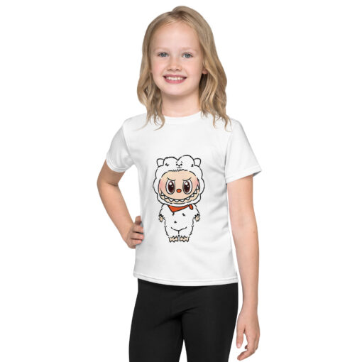 POP MART Labubu Printing Kids crew neck t-shirt P3-71