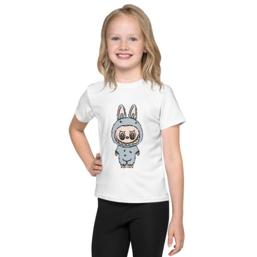 POP MART Labubu Printing Kids crew neck t-shirt P3-152