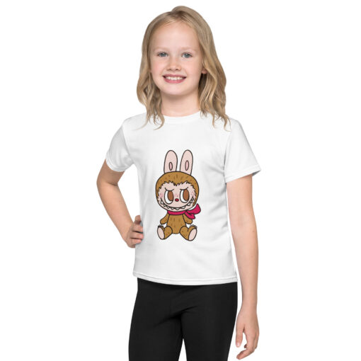 POP MART Labubu Printing Kids crew neck t-shirt P1-147