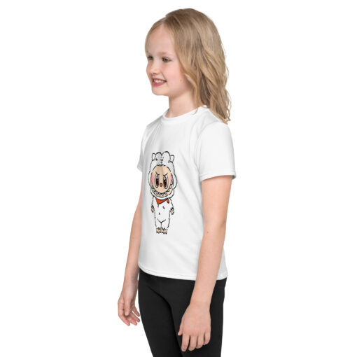 POP MART Labubu Printing Kids crew neck t-shirt P3-71 - Image 3