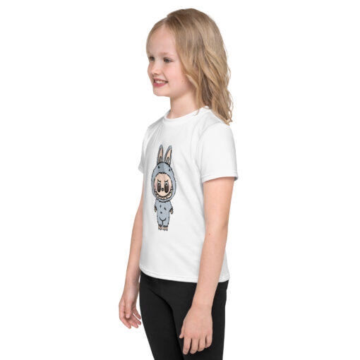 POP MART Labubu Printing Kids crew neck t-shirt P3-152 - Image 3