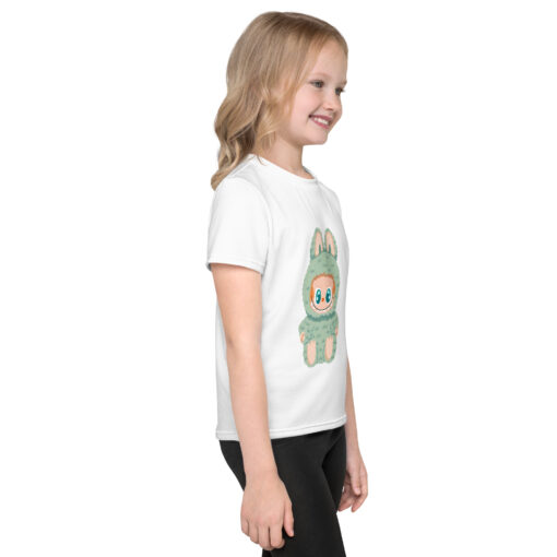 POP MART Labubu Printing Kids crew neck t-shirt P3-91 - Image 4