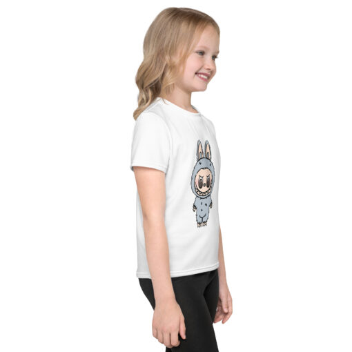 POP MART Labubu Printing Kids crew neck t-shirt P3-152 - Image 4