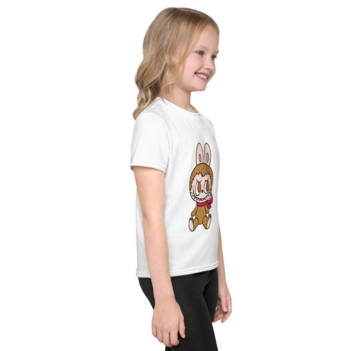 POP MART Labubu Printing Kids crew neck t-shirt P1-147 - Image 4