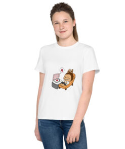 POP MART Labubu Printing Youth crew neck t-shirt P1-69