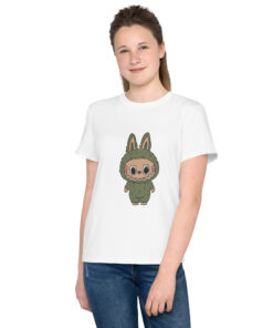 POP MART Labubu Printing Youth crew neck t-shirt P3-137