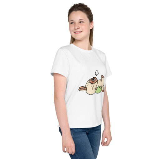 POP MART Labubu Printing Youth crew neck t-shirt P2-5 - Image 4