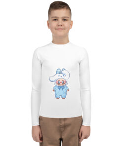 POP MART Labubu Printing Youth Rash Guard P3-34