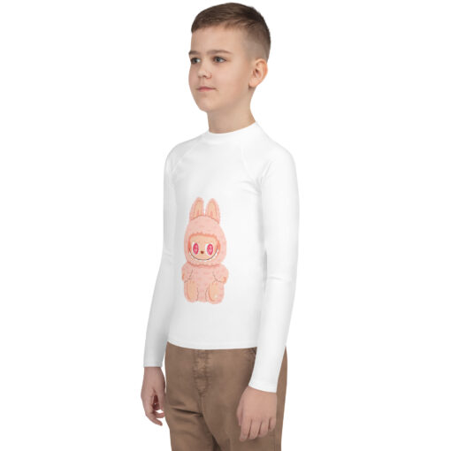 POP MART Labubu Printing Youth Rash Guard P3-89 - Image 3
