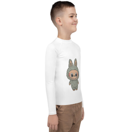 POP MART Labubu Printing Youth Rash Guard P3-138 - Image 4