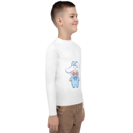 POP MART Labubu Printing Youth Rash Guard P3-34 - Image 4