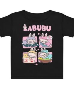 POP MART Labubu Printing Baby jersey t-shirt P1-172