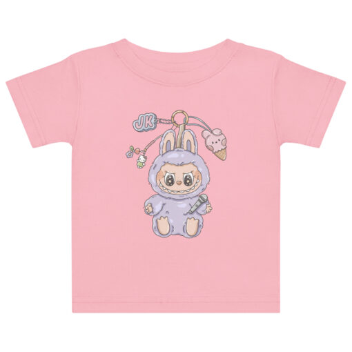 POP MART Labubu Printing Baby jersey t-shirt P3-77 - Image 7