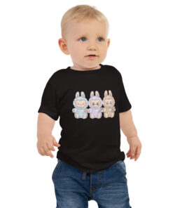 POP MART Labubu Printing Baby Jersey Short Sleeve Tee P3-85