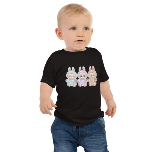 POP MART Labubu Printing Baby Jersey Short Sleeve Tee P3-85
