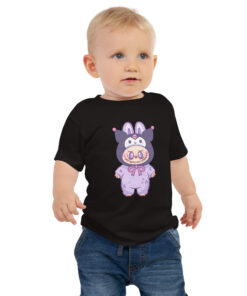POP MART Labubu Printing Baby Jersey Short Sleeve Tee P3-32