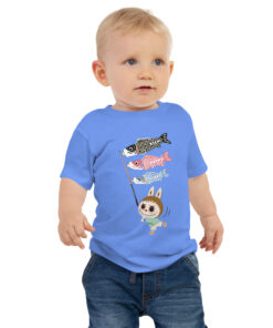 POP MART Labubu Printing Baby Jersey Short Sleeve Tee P1-161