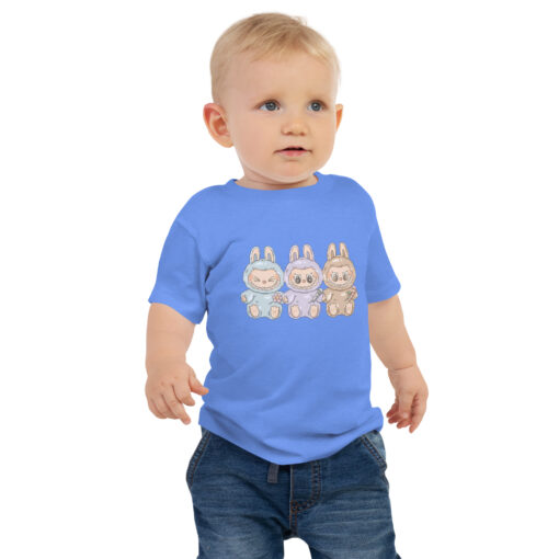 POP MART Labubu Printing Baby Jersey Short Sleeve Tee P3-85 - Image 2