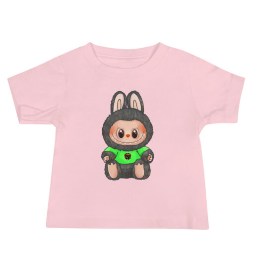POP MART Labubu Printing Baby Jersey Short Sleeve Tee P3-134 - Image 3