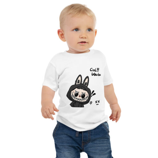 POP MART Labubu Printing Baby Jersey Short Sleeve Tee P1-13 - Image 4