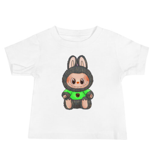 POP MART Labubu Printing Baby Jersey Short Sleeve Tee P3-134 - Image 4