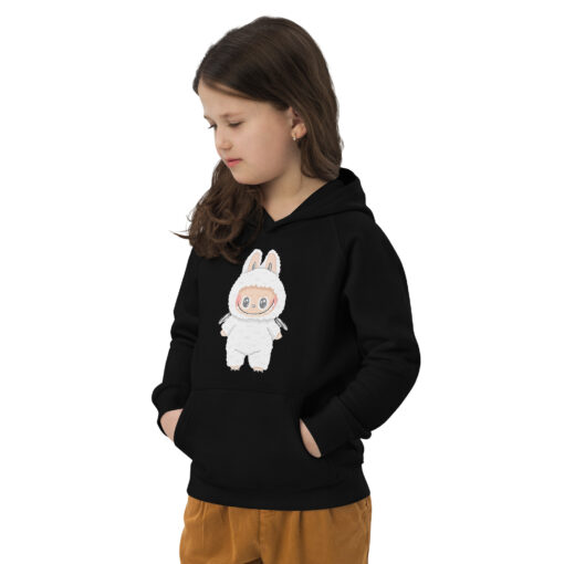 POP MART Labubu Printing Kids eco hoodie P3-86 - Image 3