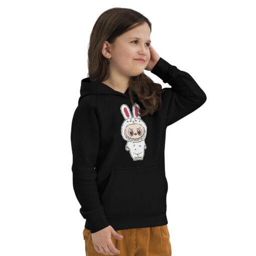 POP MART Labubu Printing Kids eco hoodie P3-52 - Image 2