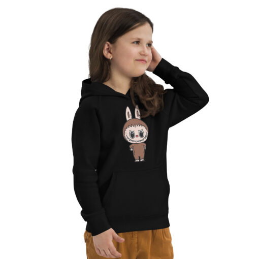 POP MART Labubu Printing Kids eco hoodie P3-7 - Image 2