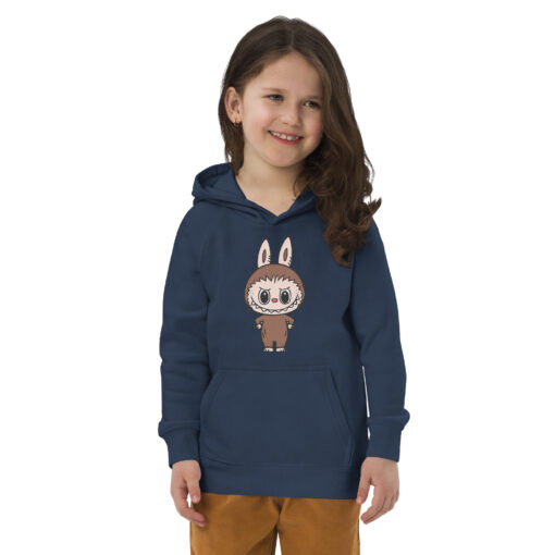 POP MART Labubu Printing Kids eco hoodie P3-7 - Image 4