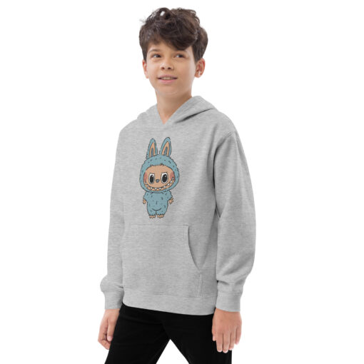 POP MART Labubu Printing Kids fleece hoodie P3-142 - Image 9