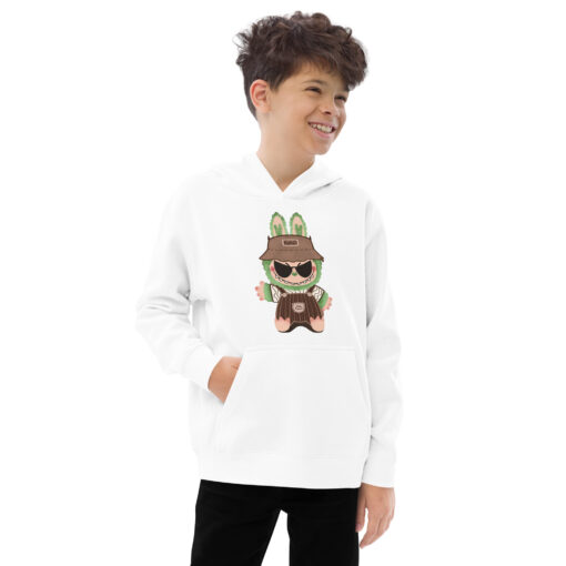 POP MART Labubu Printing Kids fleece hoodie P3-113 - Image 11