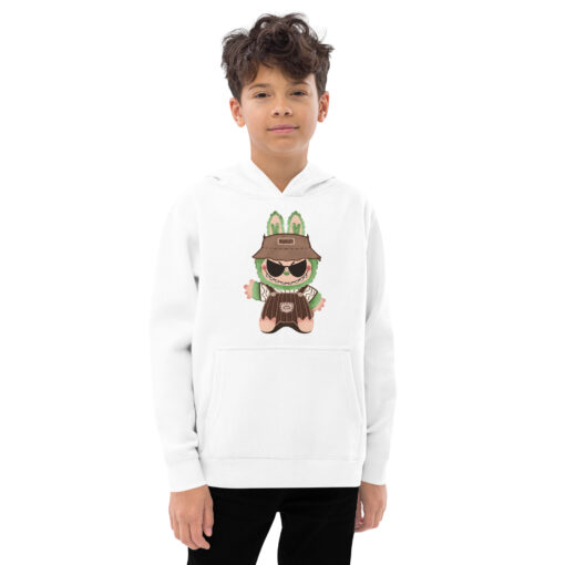 POP MART Labubu Printing Kids fleece hoodie P3-113 - Image 10