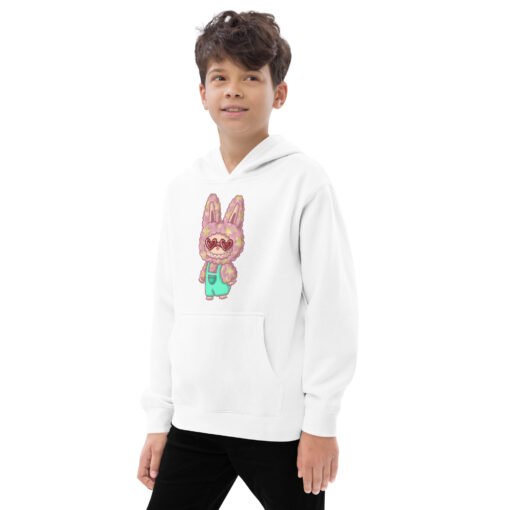 POP MART Labubu Printing Kids fleece hoodie P3-103 - Image 12