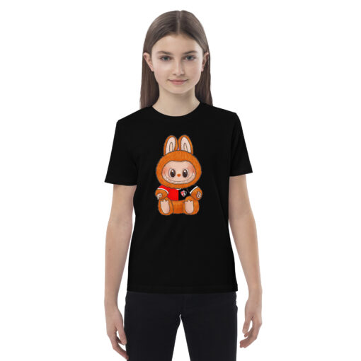 POP MART Labubu Printing Organic cotton kids t-shirt P3-131 - Image 2