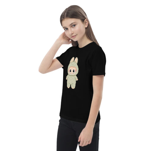 POP MART Labubu Printing Organic cotton kids t-shirt P3-94 - Image 4