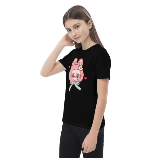 POP MART Labubu Printing Organic cotton kids t-shirt P3-39 - Image 5