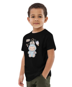 POP MART Labubu Printing Organic cotton kids t-shirt P3-81