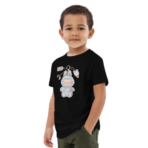 POP MART Labubu Printing Organic cotton kids t-shirt P3-81